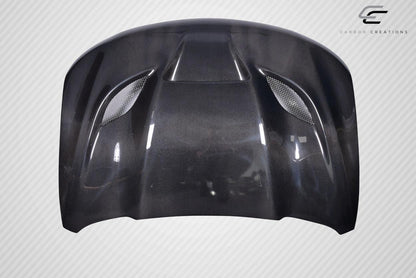 2011-2022 Jeep Grand Cherokee Carbon Creations Hellcat Look Carbon Fiber Hood