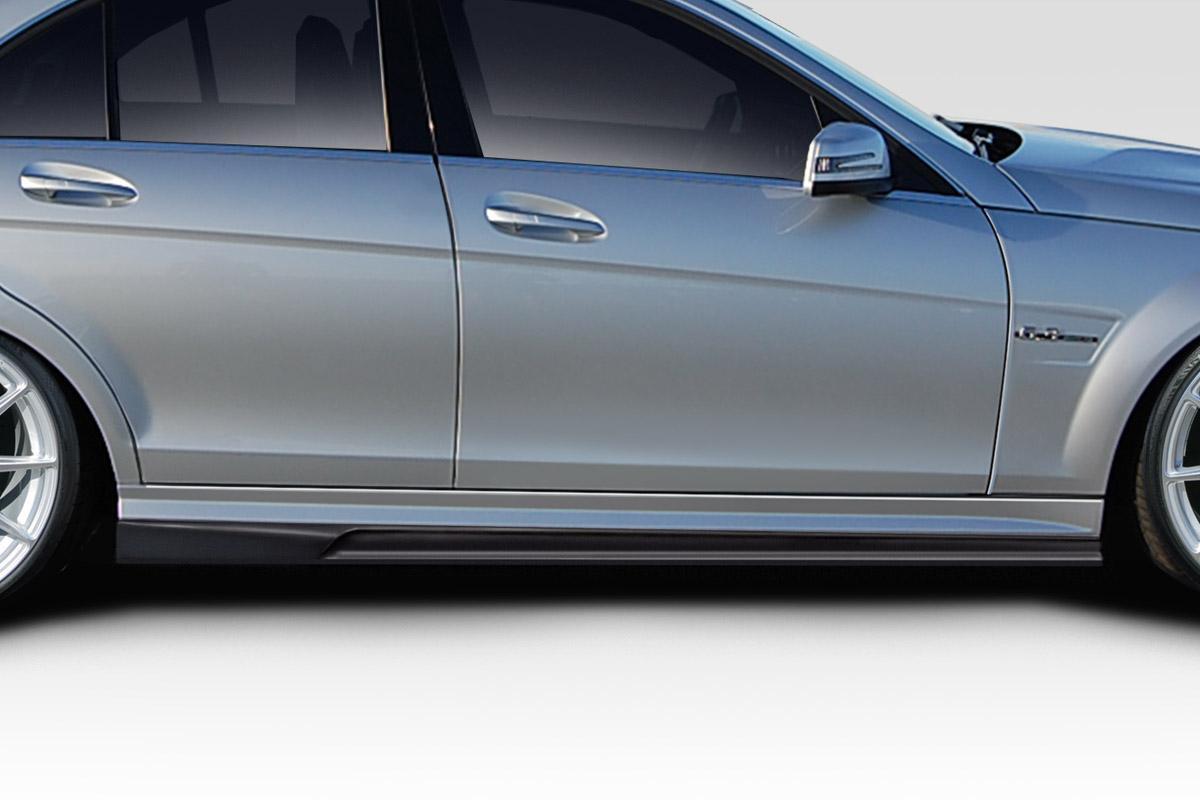 2008-2014 Mercedes C Class Aero Function AF-1 Side Skirts