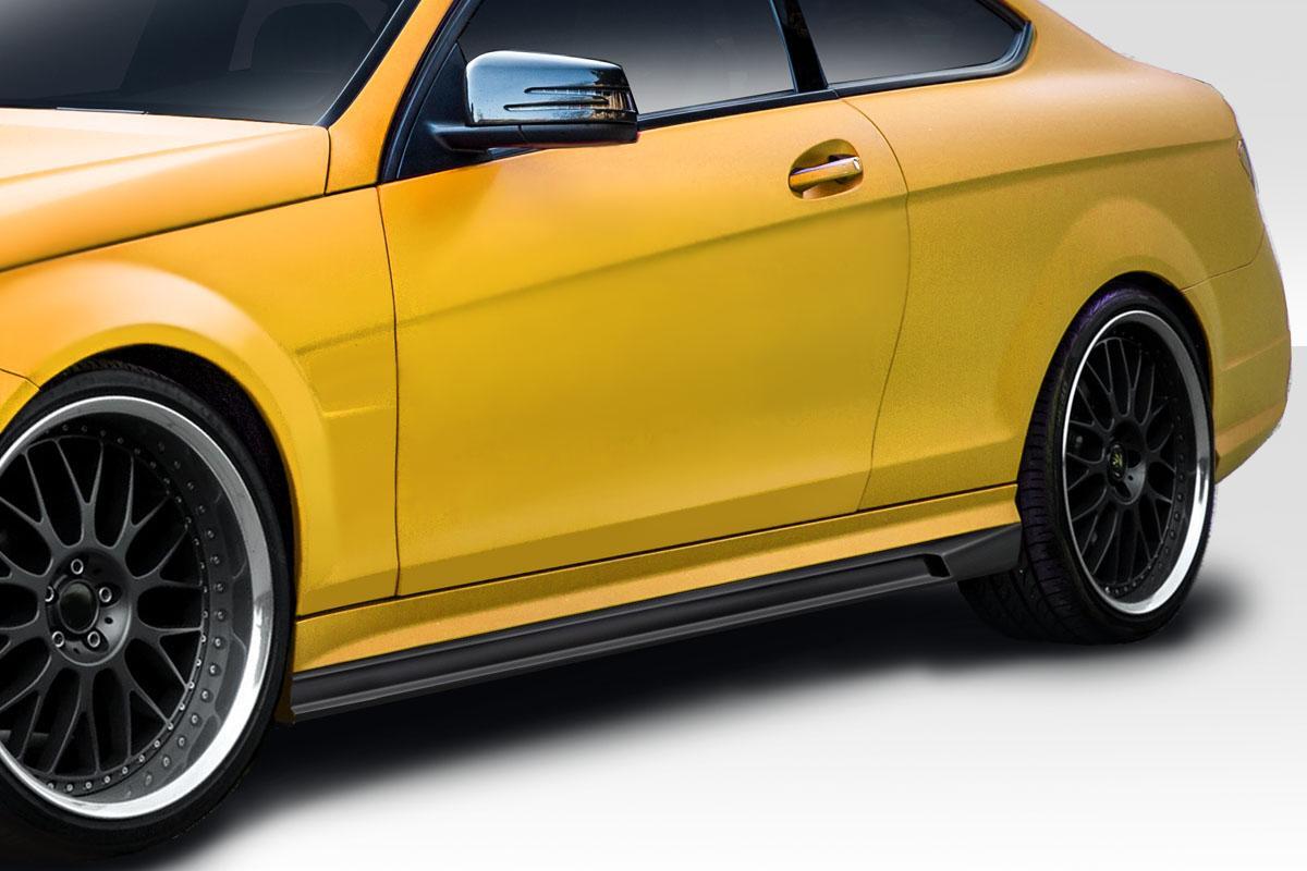 2008-2014 Mercedes C Class Aero Function AF-1 Side Skirts