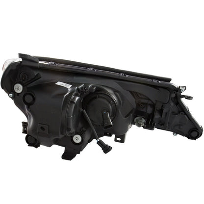 Anzo 2013-2015 Toyota Rav4 Projector Headlights w/ Plank Style Design Black