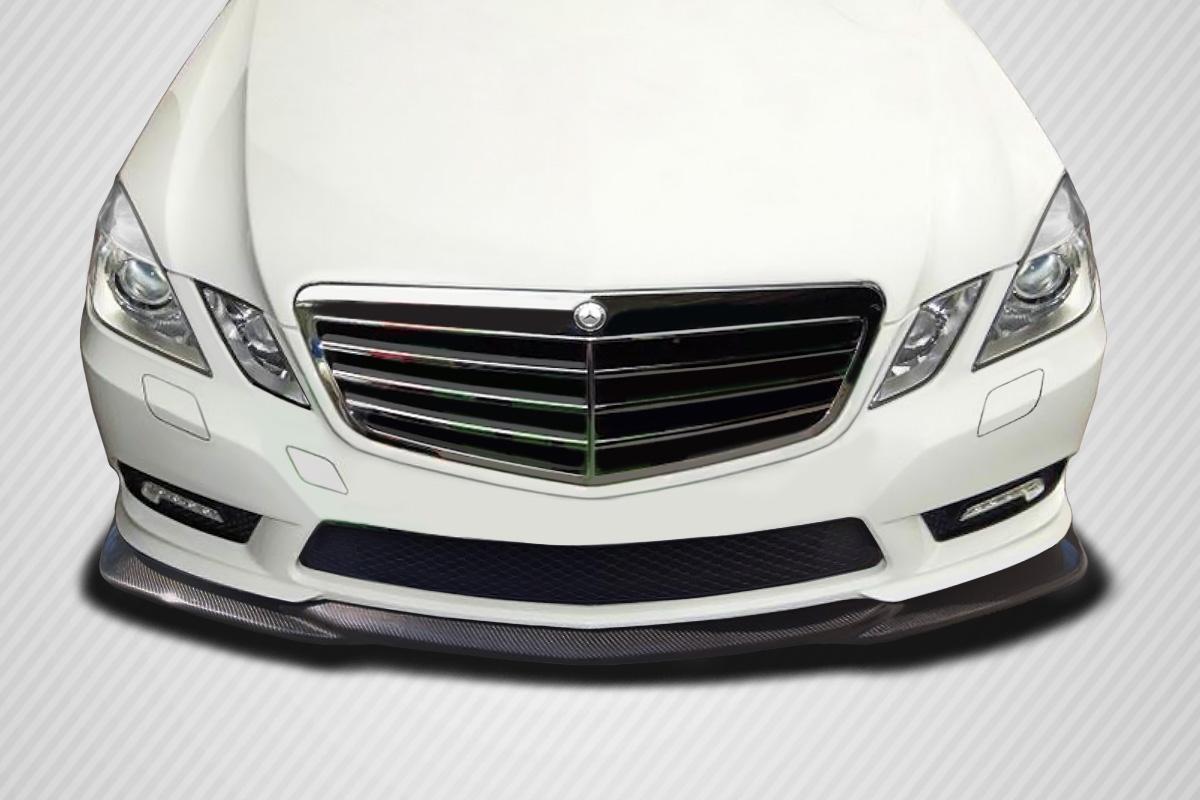 2010-2013 Mercedes E Class Carbon Creations L Sport Carbon Fiber Front Lip