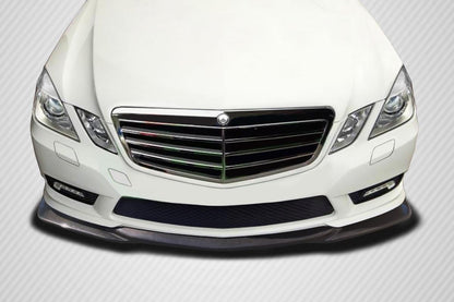 2010-2013 Mercedes E Class Carbon Creations L Sport Carbon Fiber Front Lip