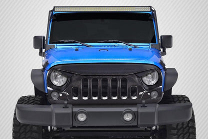 2007-2018 Jeep Wrangler Carbon Creations Predator Carbon Fiber Grille