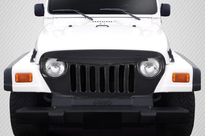 1997-2006 Jeep Wrangler Carbon Creations Predator Carbon Fiber Grille