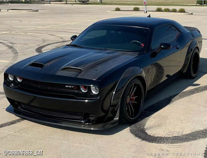 2008-2023 Dodge Challenger Carbon Creations Redeye Look Carbon Fiber Hood