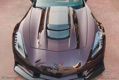 2014-2019 Chevrolet Corvette Carbon Creations ZR1 Look Carbon Fiber Hood