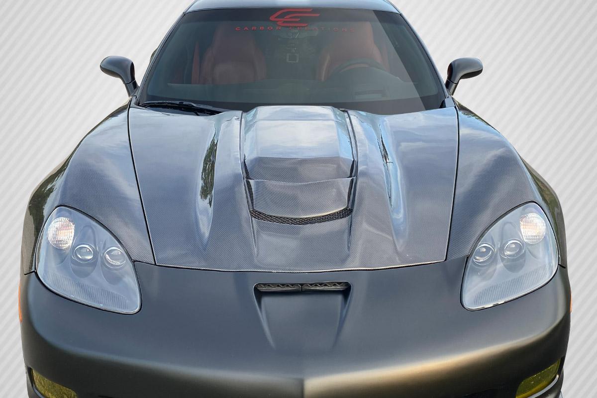 2005-2013 Chevrolet Corvette Carbon Creations ZR1 V2 Carbon Fiber Hood
