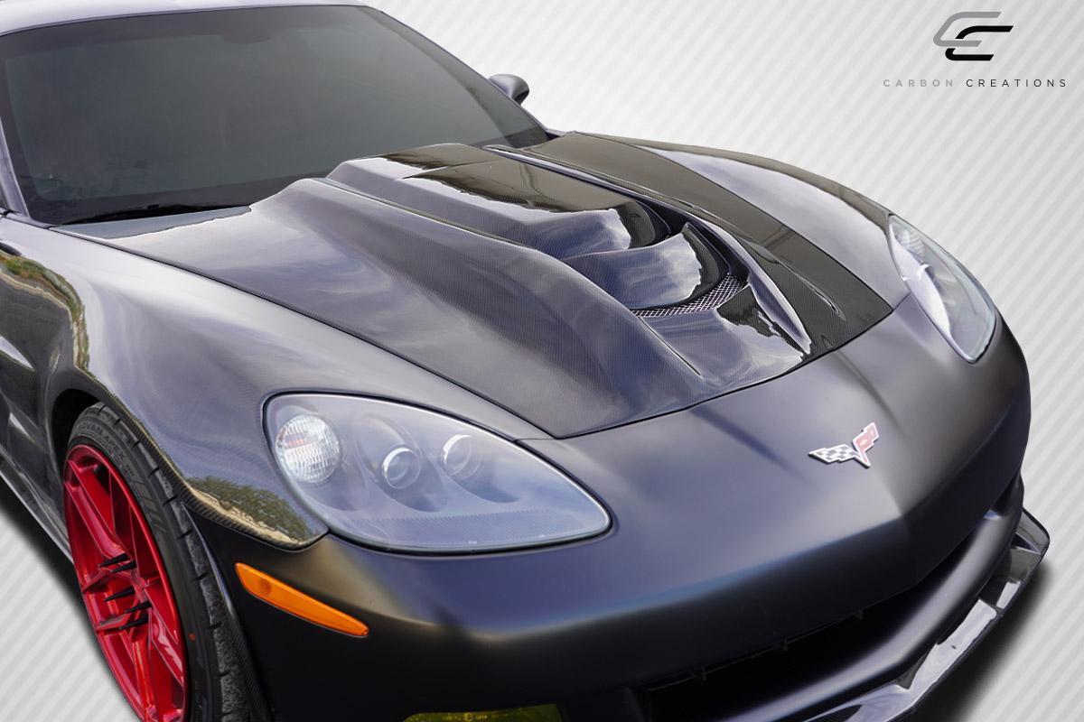2005-2013 Chevrolet Corvette Carbon Creations ZR1 V2 Carbon Fiber Hood
