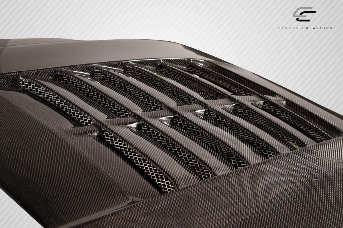 2011-2016 Ford Super Duty Carbon Creations GT500 V2 Carbon Fiber Hood