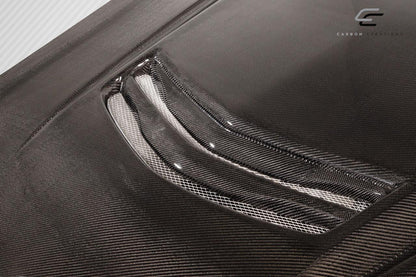 2012-2019 Cadillac ATS Carbon Creations V Look Carbon Fiber Hood