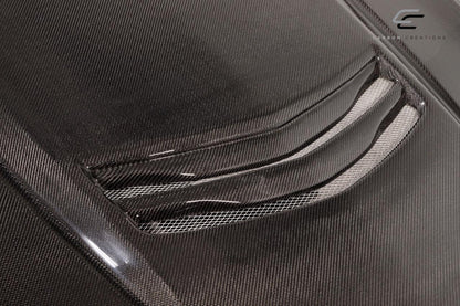 2012-2019 Cadillac ATS Carbon Creations V Look Carbon Fiber Hood