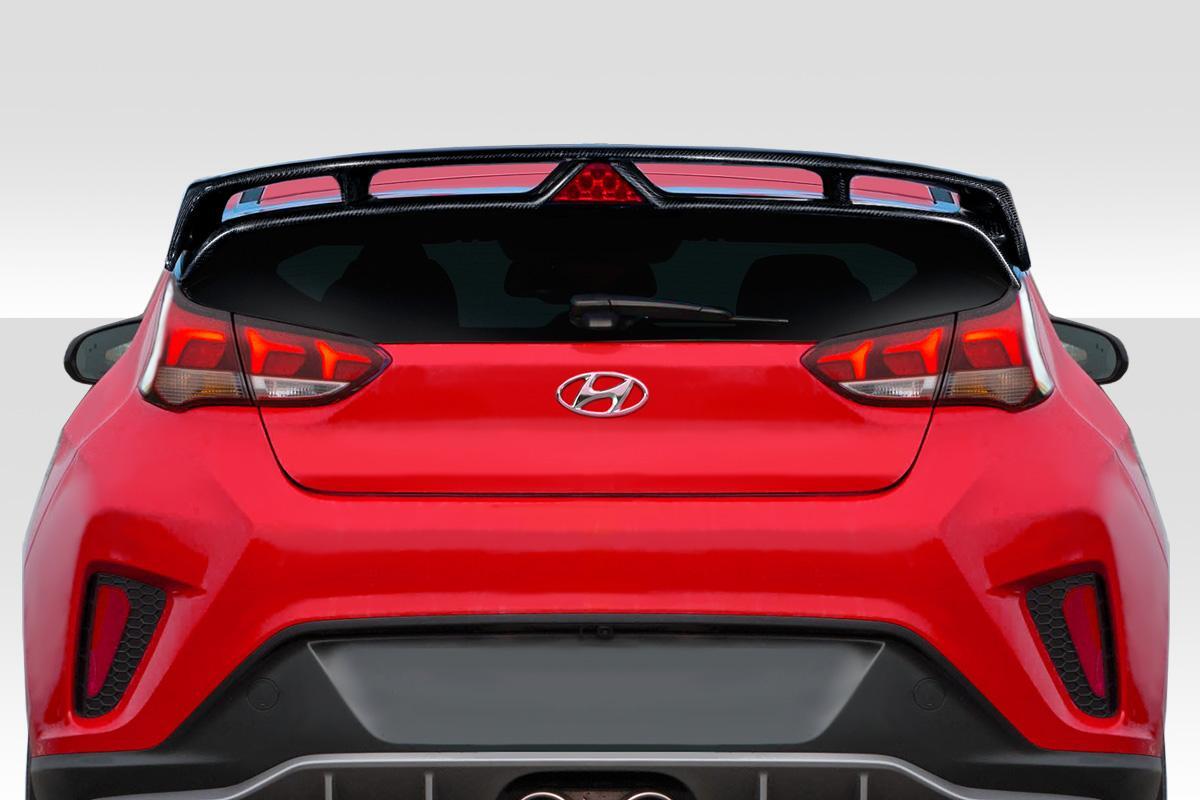 2019-2023 Hyundai Veloster Carbon Creations N Look Carbon Fiber Rear Wing