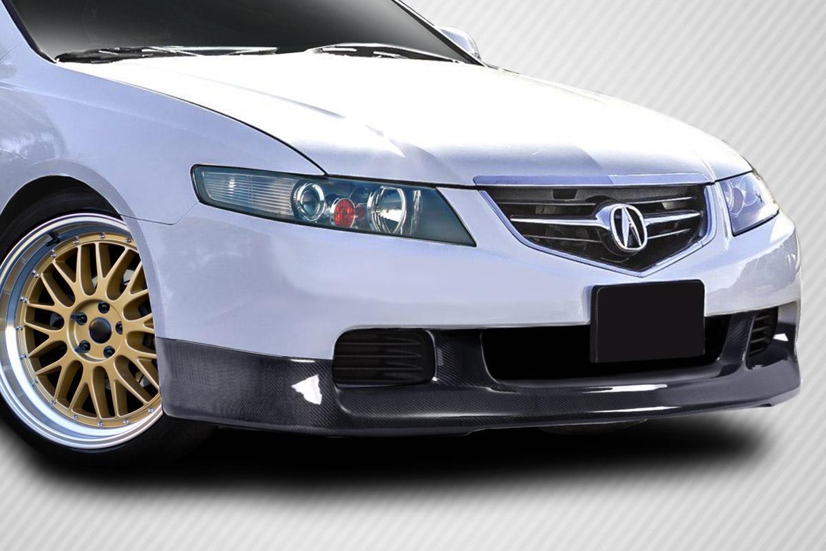 2004-2005 Acura TSX Carbon Creations J-Spec Carbon Fiber Front Lip