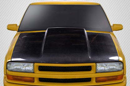 1994-2004 Chevrolet S-10 Carbon Creations Cowl Carbon Fiber Hood