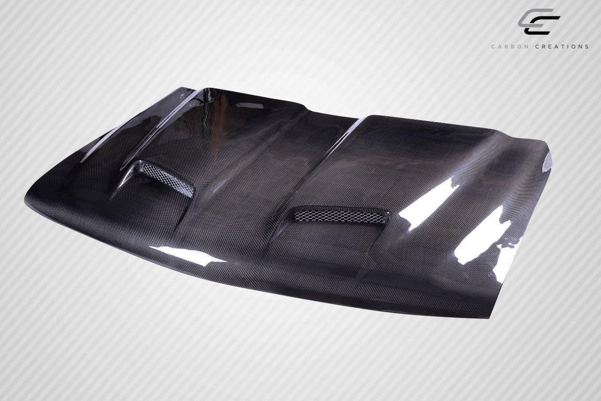 1999-2002 Chevrolet Silverado Carbon Creations Dual Ram Air Carbon Fiber Hood