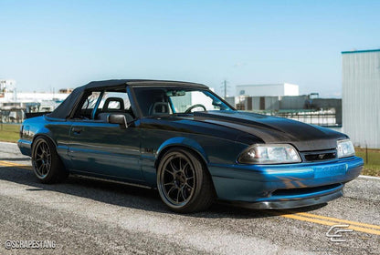 1987-1993 Ford Mustang Carbon Creations 2" Cowl Carbon Fiber Hood