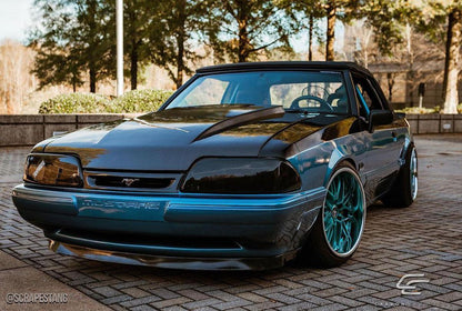1987-1993 Ford Mustang Carbon Creations 2" Cowl Carbon Fiber Hood