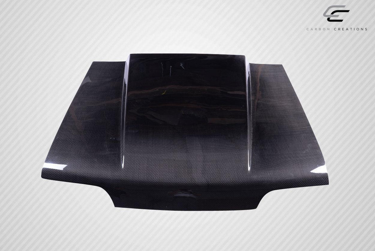 1987-1993 Ford Mustang Carbon Creations 2" Cowl Carbon Fiber Hood