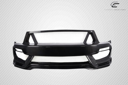 2005-2009 Ford Mustang Carbon Creations GT350 Look Carbon Fiber Front Bumper