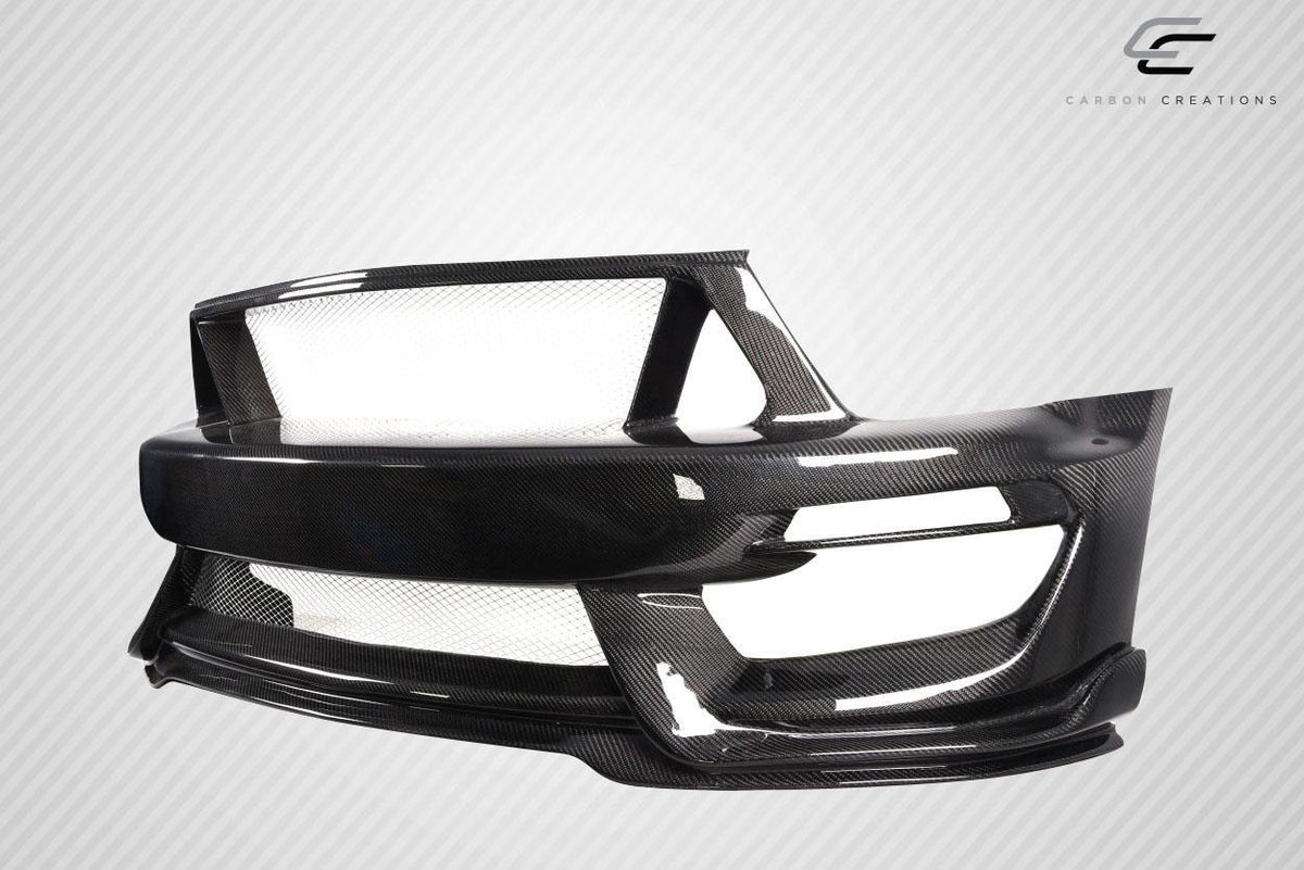 2005-2009 Ford Mustang Carbon Creations GT350 Look Carbon Fiber Front Bumper