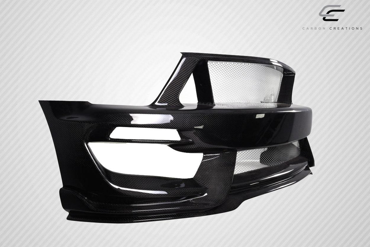 2005-2009 Ford Mustang Carbon Creations GT350 Look Carbon Fiber Front Bumper