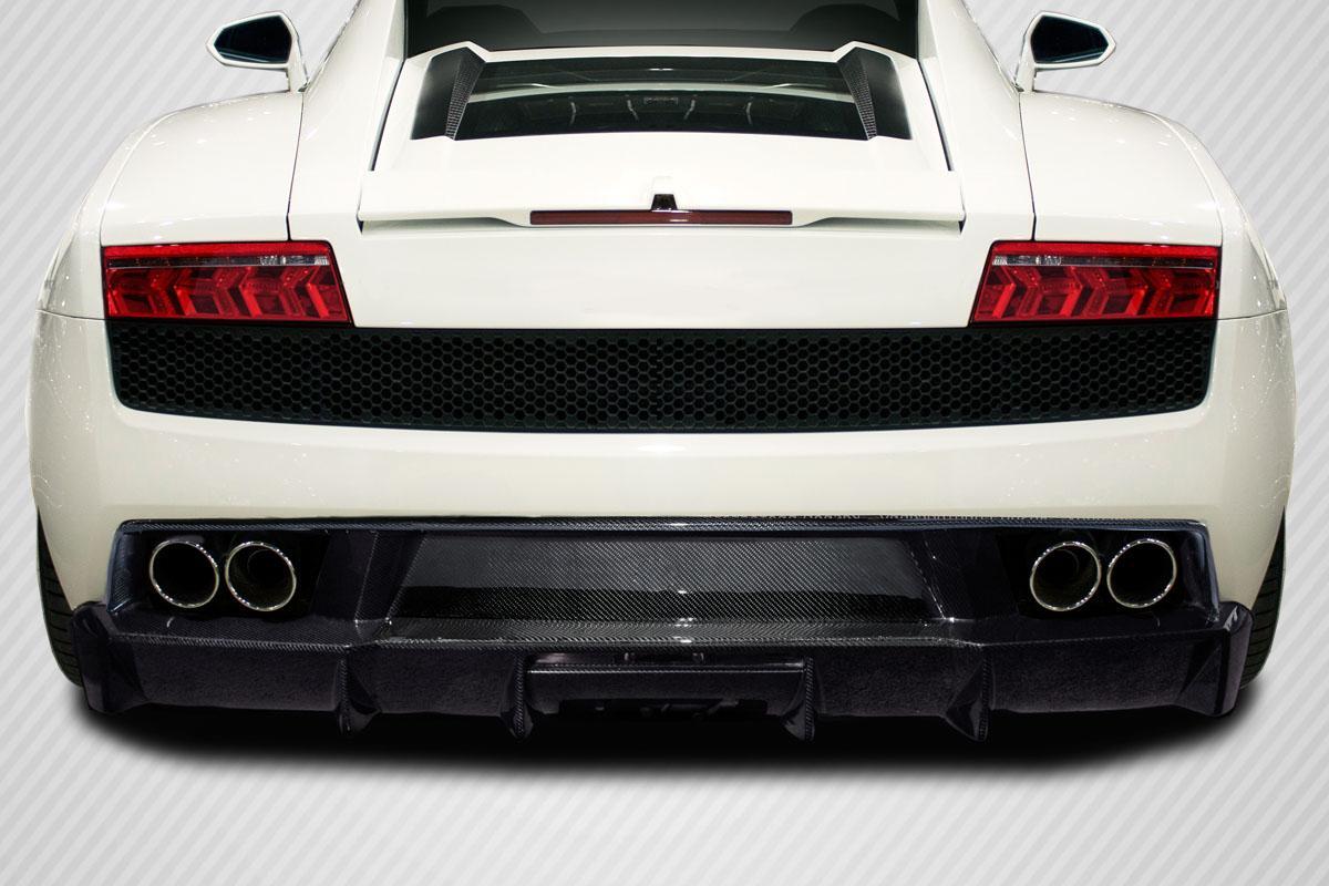2009-2013 Lamborghini Gallardo Carbon Creations LP570 Look Carbon Fiber Rear Lip