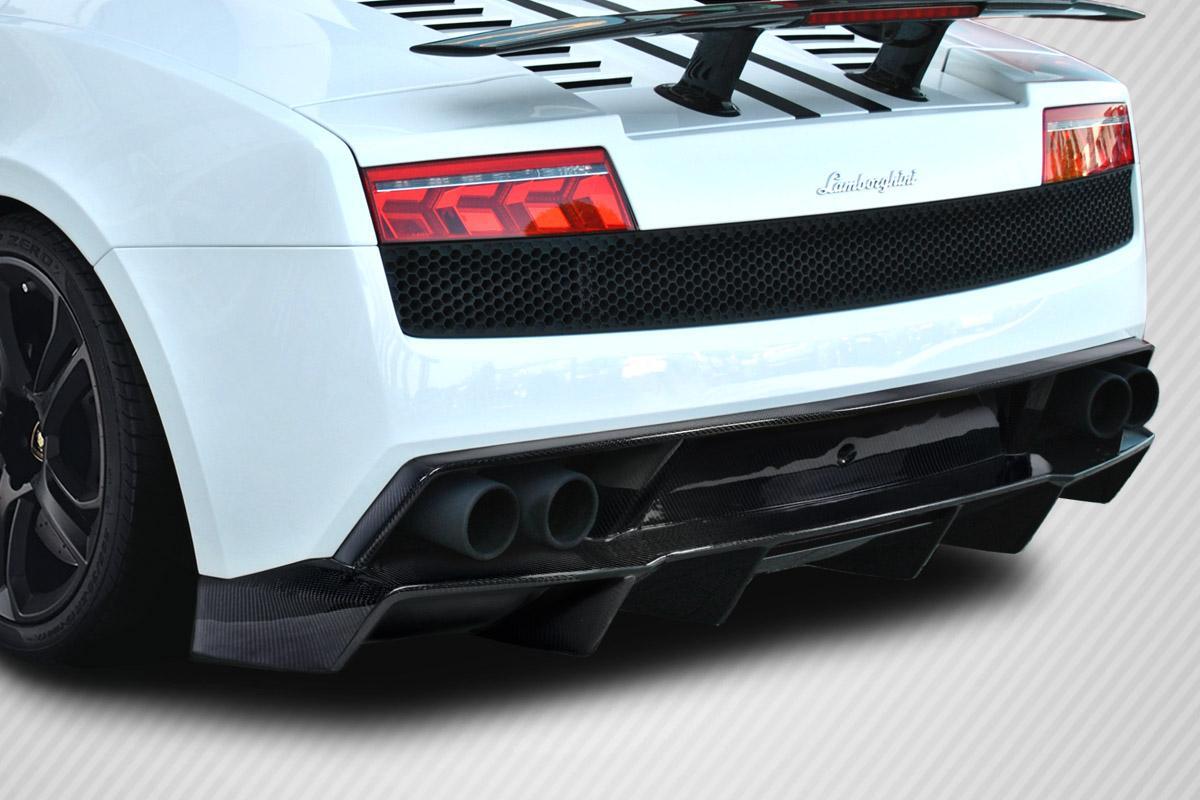 2009-2013 Lamborghini Gallardo Carbon Creations LP570 Look Carbon Fiber Rear Lip