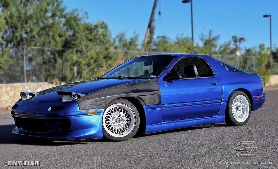 1986-1991 Mazda RX7 Carbon Creations M-1 Carbon Fiber Fender