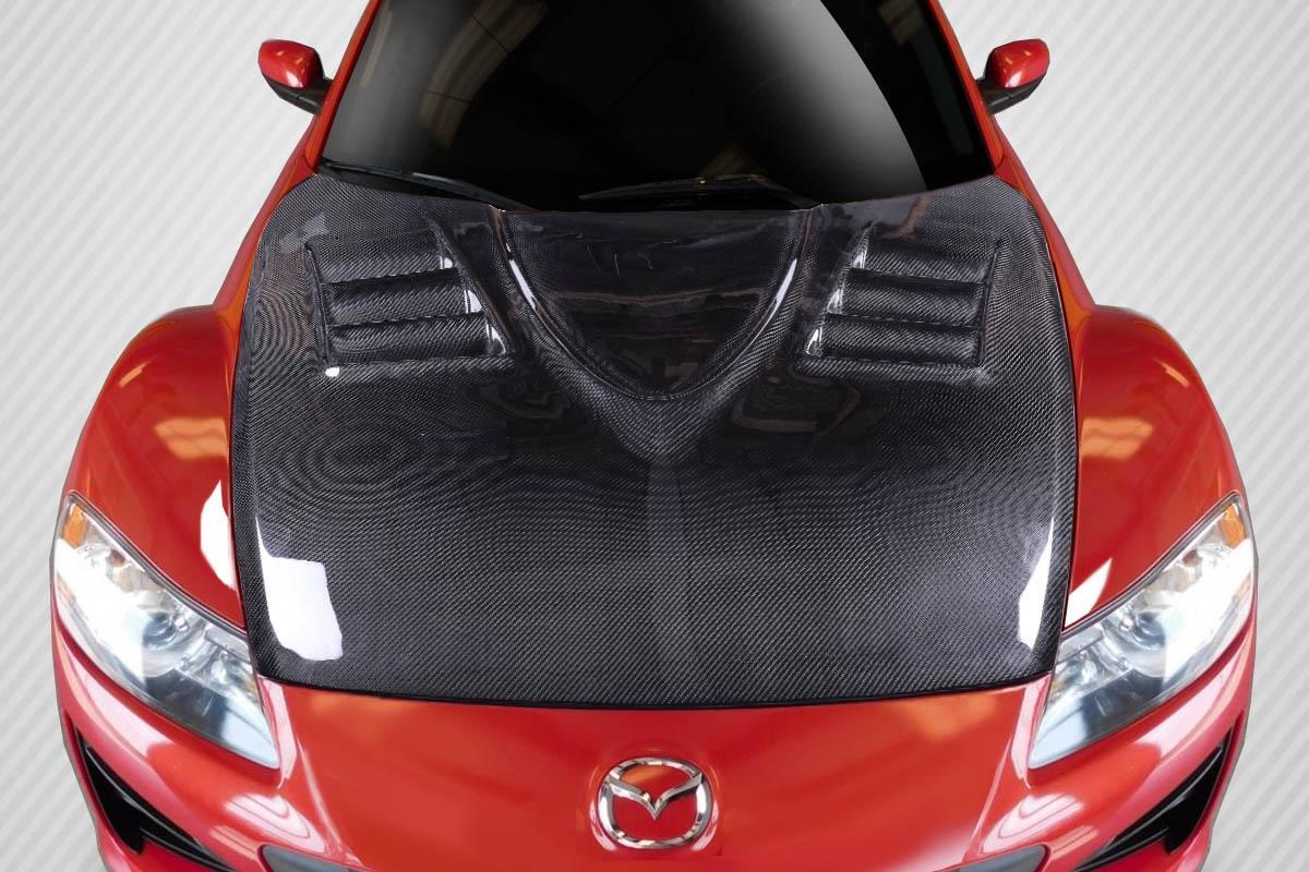 2004-2008 Mazda RX8 Carbon Creations Vader Carbon Fiber Hood