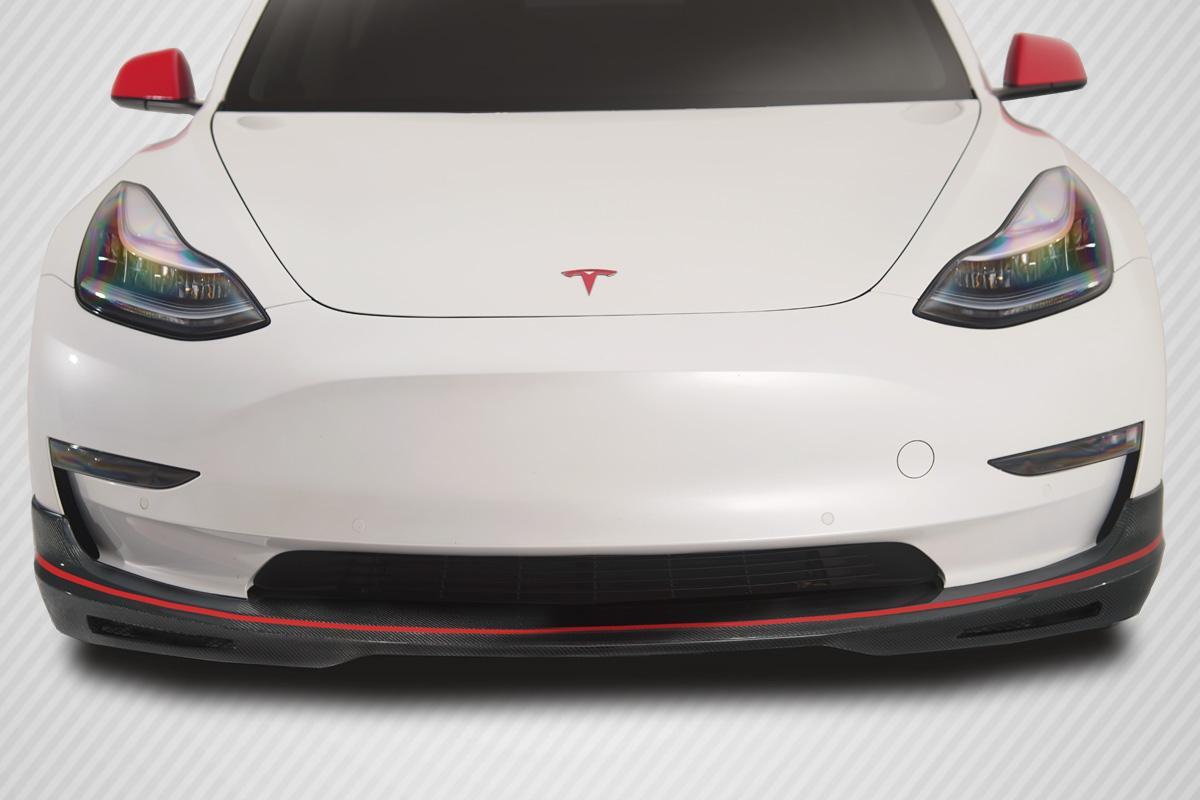 2017-2023 Tesla Model 3 Carbon Creations GT Concept Carbon Fiber Front Lip