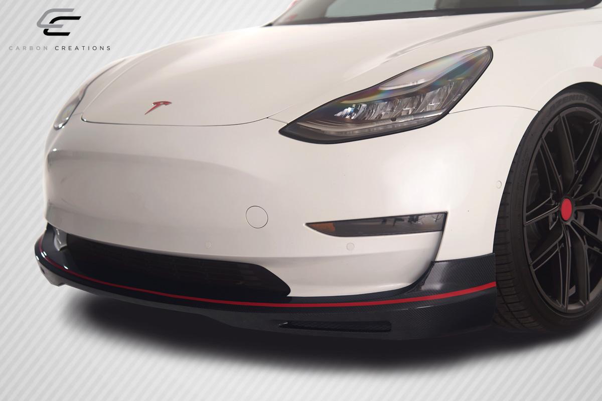 2017-2023 Tesla Model 3 Carbon Creations GT Concept Carbon Fiber Front Lip