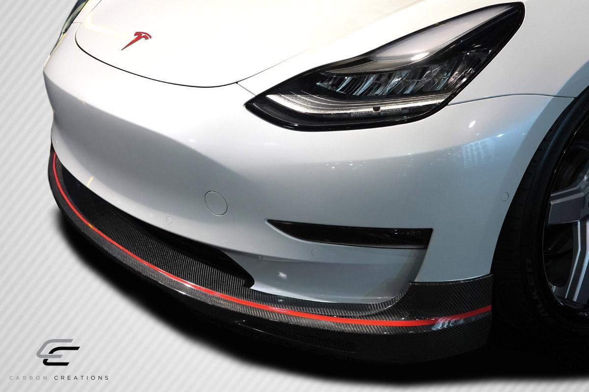 2017-2023 Tesla Model 3 Carbon Creations GT Concept Carbon Fiber Front Lip
