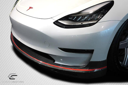 2017-2023 Tesla Model 3 Carbon Creations GT Concept Carbon Fiber Front Lip