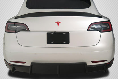 2017-2023 Tesla Model 3 Carbon Creations GT Concept Carbon Fiber Rear Wing