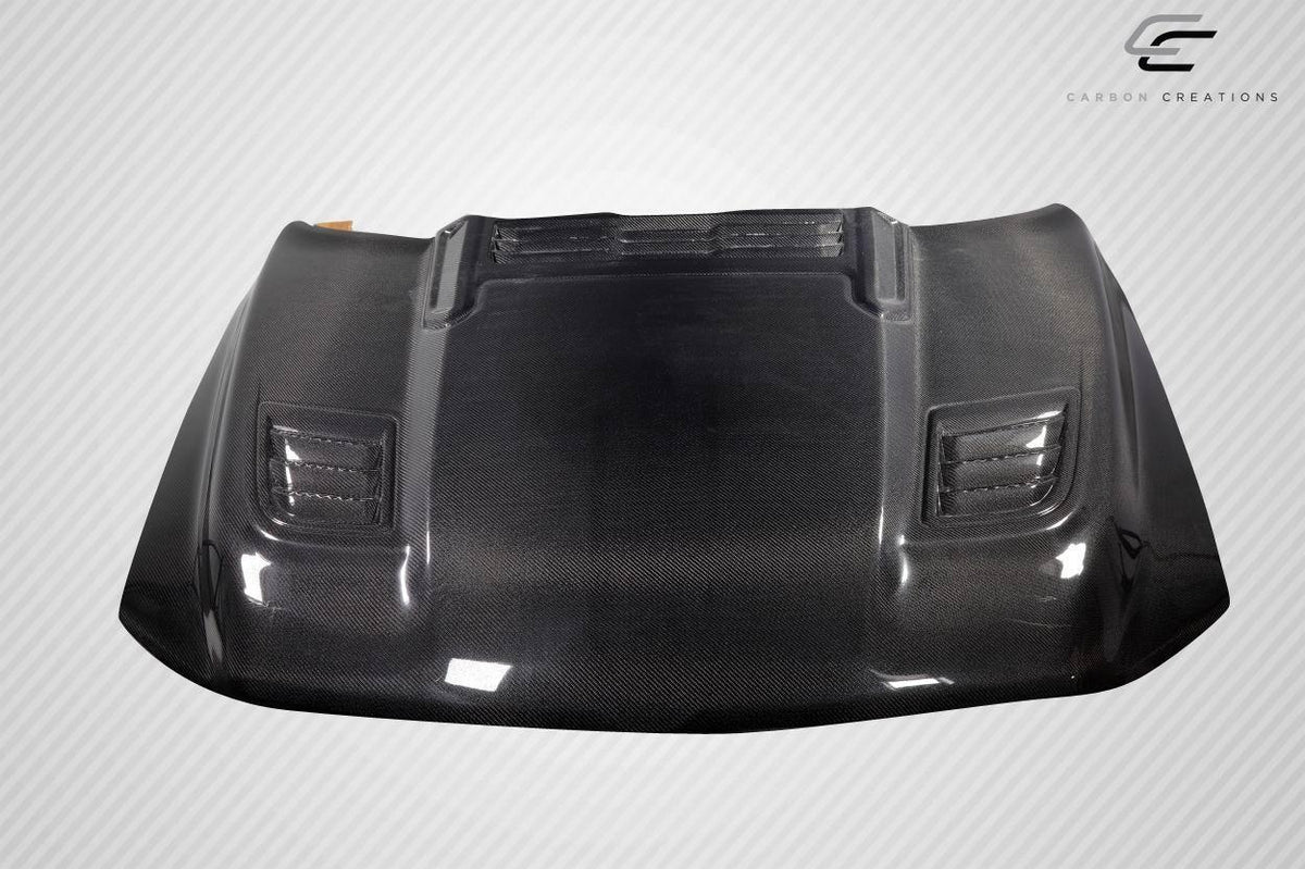 2019-2025 Dodge Ram Carbon Creations Rebel Look Carbon Fiber Hood