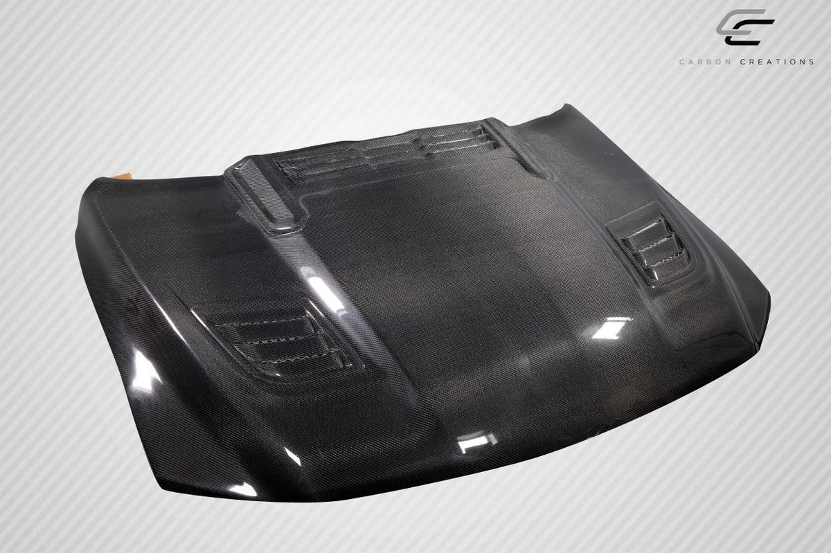 2019-2025 Dodge Ram Carbon Creations Rebel Look Carbon Fiber Hood