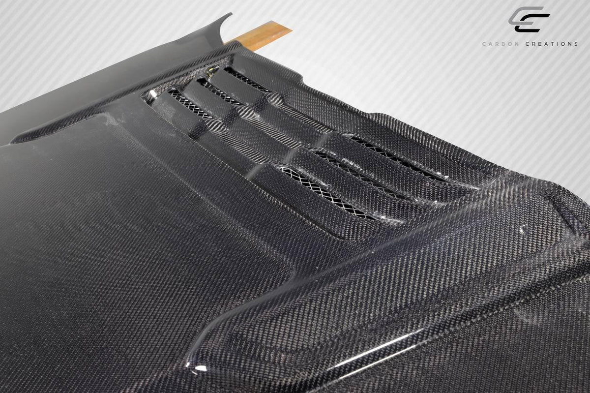 2019-2025 Dodge Ram Carbon Creations Rebel Look Carbon Fiber Hood