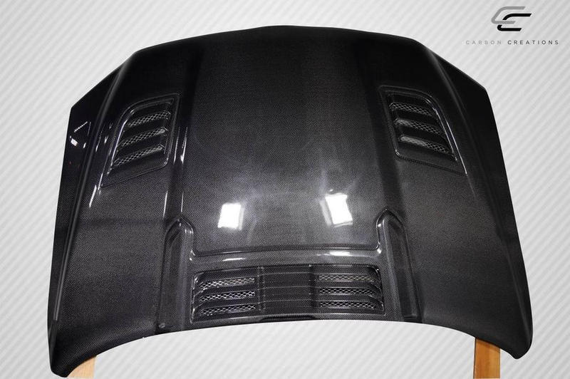 2019-2025 Dodge Ram Carbon Creations Rebel Look Carbon Fiber Hood