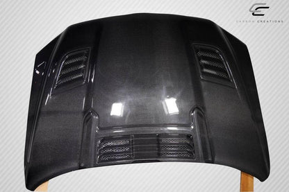 2019-2025 Dodge Ram Carbon Creations Rebel Look Carbon Fiber Hood