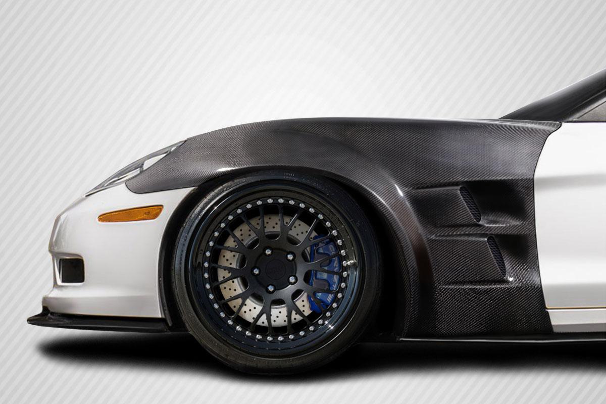 2005-2013 Chevrolet Corvette Carbon Creations ZR2 Carbon Fiber Fender