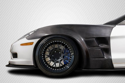 2005-2013 Chevrolet Corvette Carbon Creations ZR2 Carbon Fiber Fender