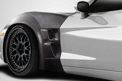 2005-2013 Chevrolet Corvette Carbon Creations ZR2 Carbon Fiber Fender