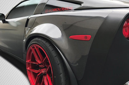 2005-2013 Chevrolet Corvette Carbon Creations ZR2 Carbon Fiber Fender