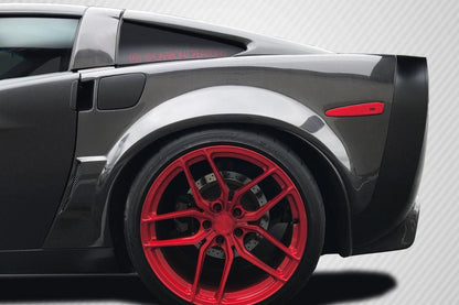 2005-2013 Chevrolet Corvette Carbon Creations ZR2 Carbon Fiber Fender