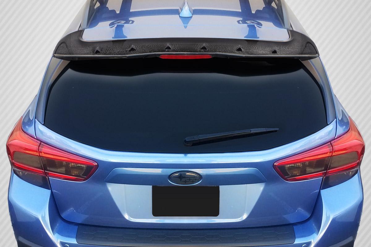 2018-2023 Subaru Crosstrek Carbon Creations STI Look Carbon Fiber Rear Wing