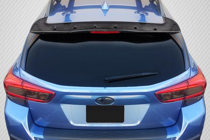 2018-2023 Subaru Crosstrek Carbon Creations STI Look Carbon Fiber Rear Wing