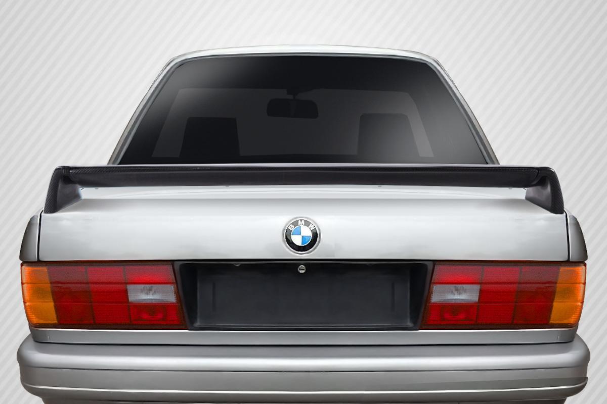 1984-1991 BMW 3 Series Carbon Creations Evo Look Carbon Fiber Rear Wing