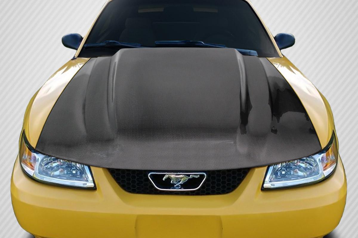 1999-2004 Ford Mustang Carbon Creations Cowl Carbon Fiber Hood