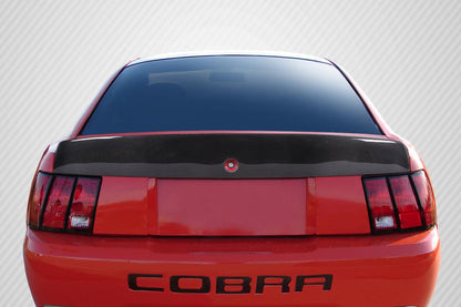 1999-2004 Ford Mustang Carbon Creations Cobra Look Carbon Fiber Rear Wing
