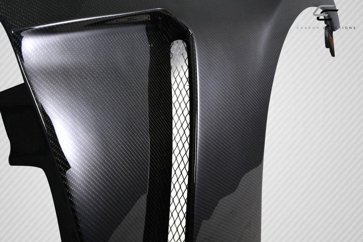 2010-2014 Ford Mustang Carbon Creations GT350 V2 Look Carbon Fiber Fender